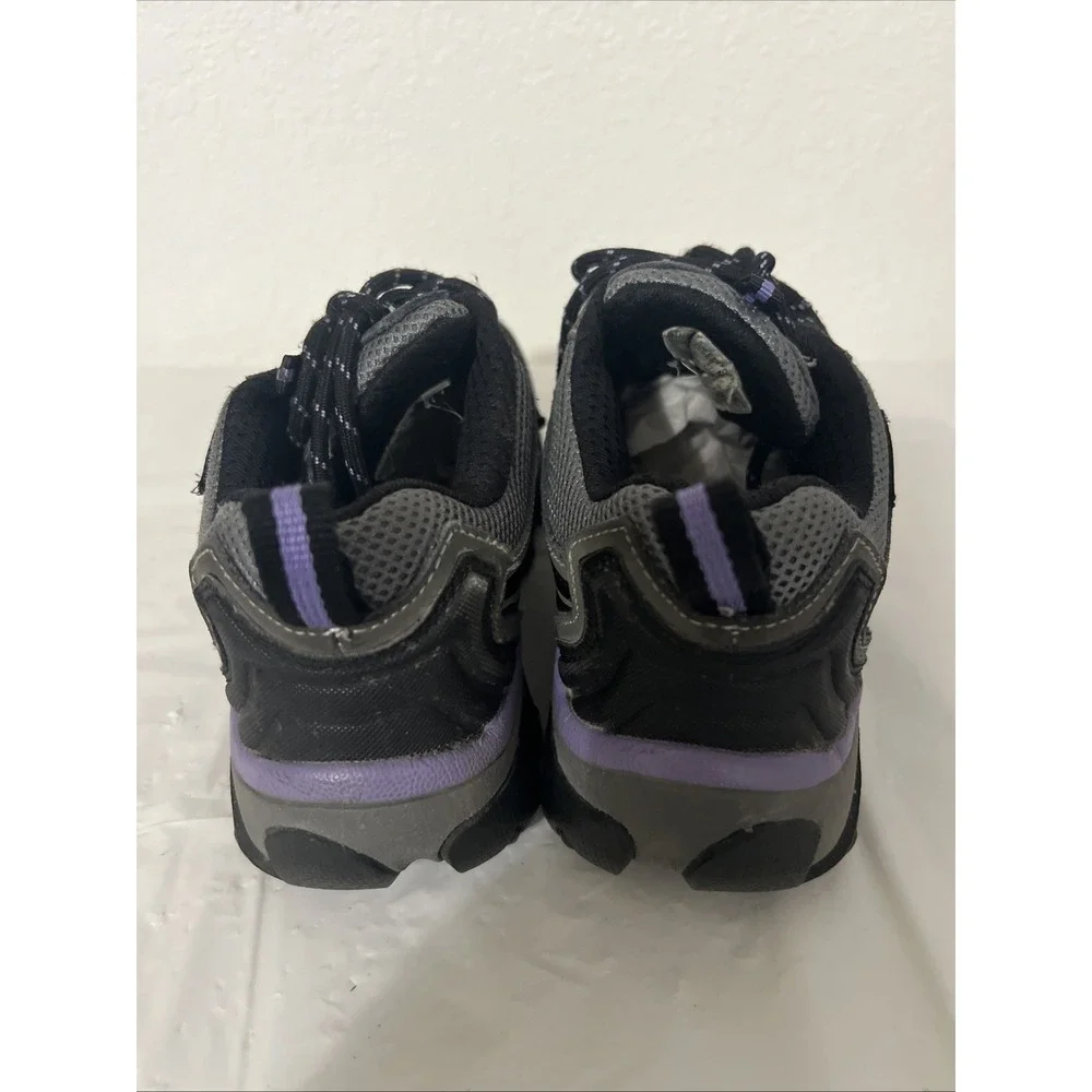 Nautilus Women Steel Toe Waterproof Safety Gray Purple Work Shoe 6.5 Condition